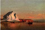 William Bradford Famous Paintings - A Calm Afternoon, the Coast of Labrador